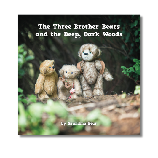 Children's Picture Book - The Three Brother Bears and the Deep, Dark Woods